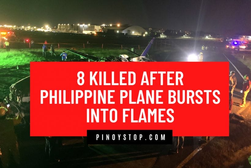 8 Killed After Philippine Plan Crash