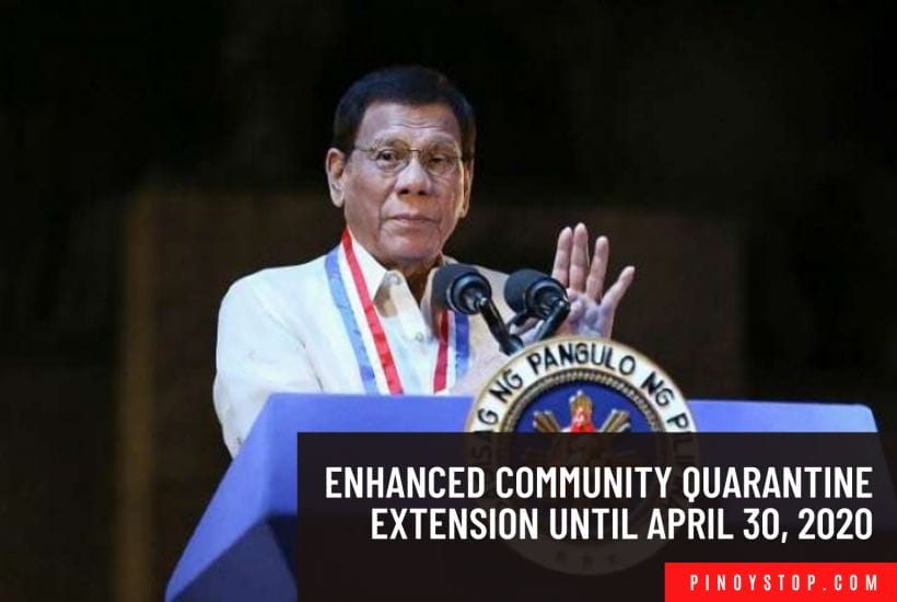 Enhanced Community Quarantine Extension