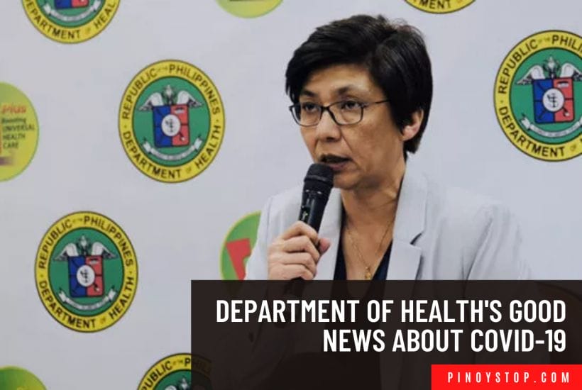 Department Of Health's Good News About COVID-19