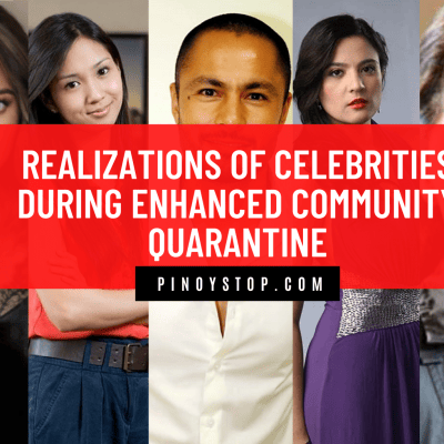Realizations Of Celebrities During Enhanced Community Quarantine