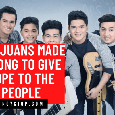 WATCH: The Juans Made A Song To Give Hope To The People
