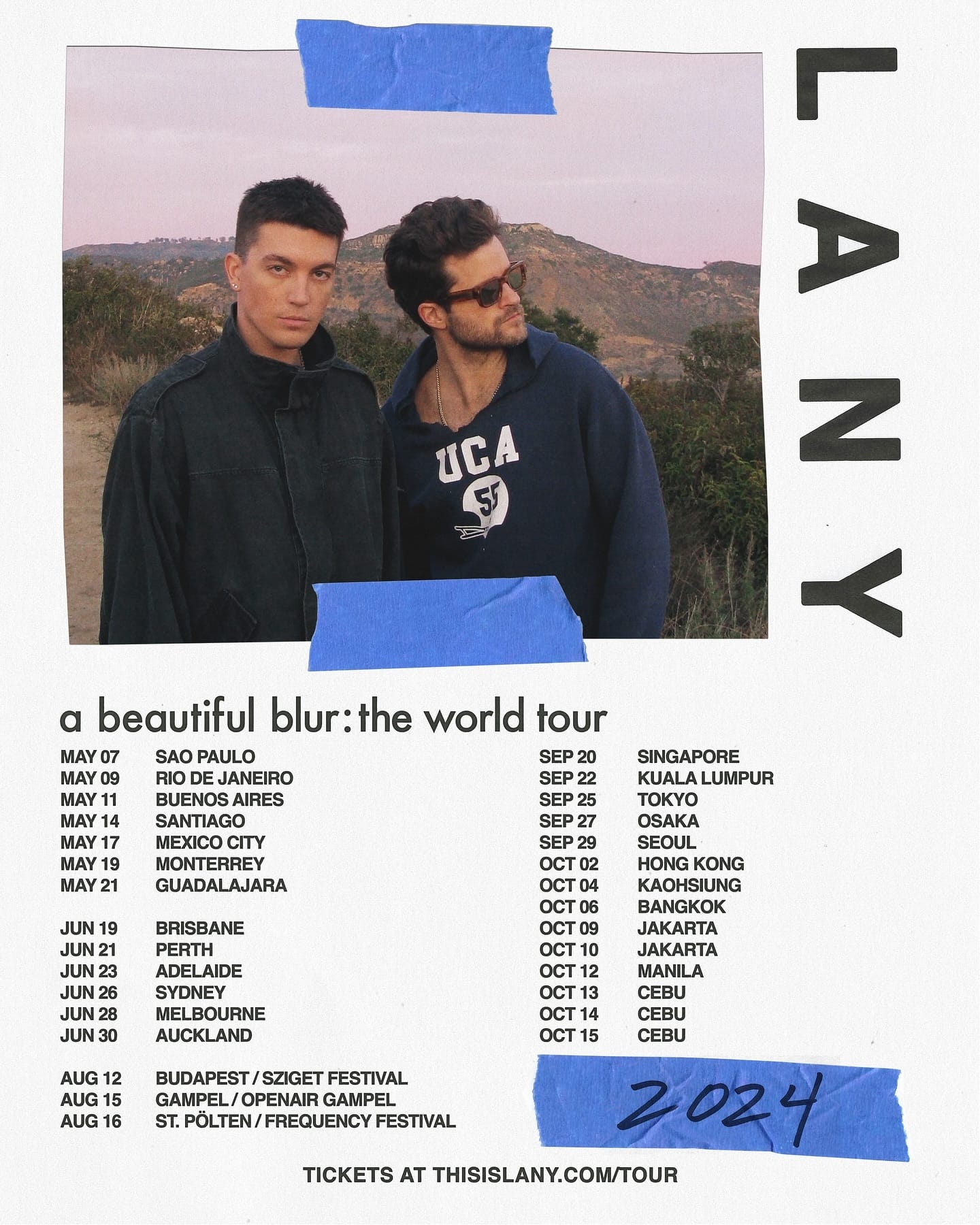 A Beautiful Blur World Tour