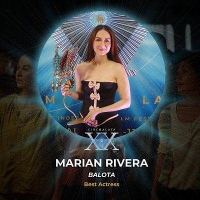 Marian Rivera Takes Home First Cinemalaya Best Actress Award for “Balota”