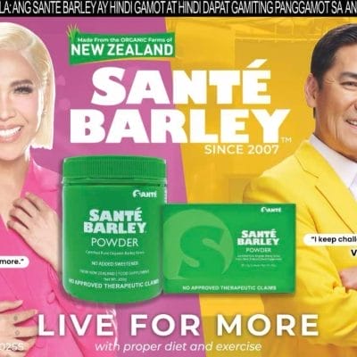 Vice Ganda and Vic Sotto Join Forces for Santé Barley